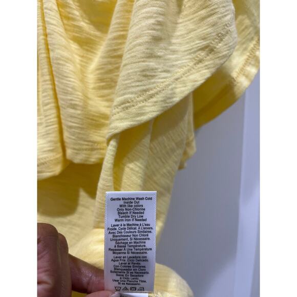 NWT NATION LTD - Morgan Halter In Butter Yellow Sz M - Picture 6 of 8